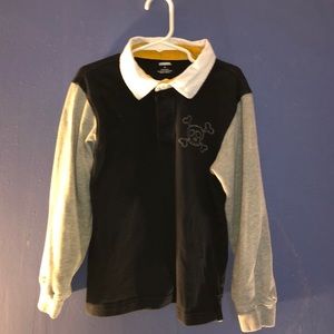 Gymboree rugby style shirt. Size 6